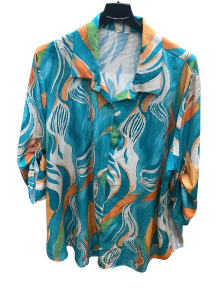 Blusa estampada Curvy