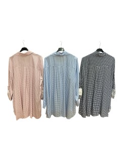 Camisa de Cuadros Curvy