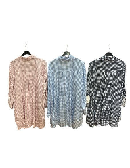 Camisa de Cuadros Curvy