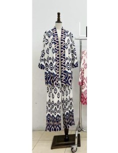 Conjunto pantalón tableado